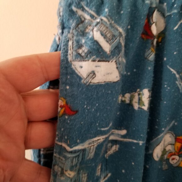 Joe Boxer Christmas Holiday Snowman Pajama Pants Plus size XL Elastic Waist - Picture 4 of 9